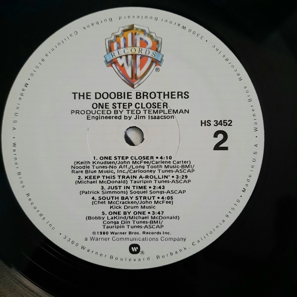 The Doobie Brothers- One Step Closer, Vinyl LP 1980 - Picture 8 of 9